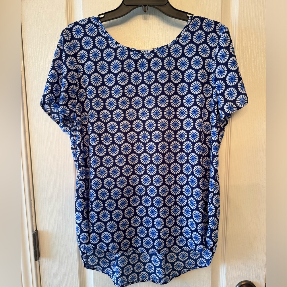Pleione Patterned Blouse